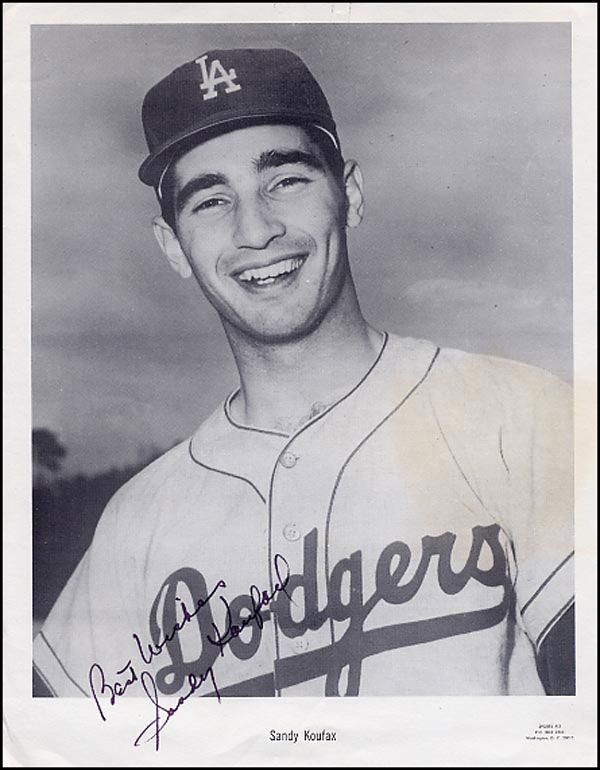 Lot #2556 Sandy Koufax