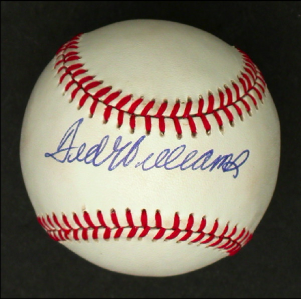 Lot #2658 Ted Williams