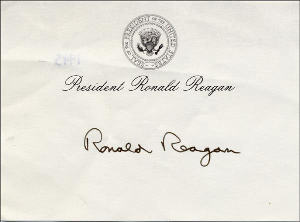 Lot #98 Ronald Reagan