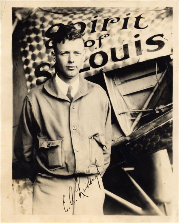 Lot #503 Charles Lindbergh