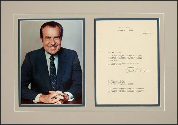 Lot #85 Richard Nixon