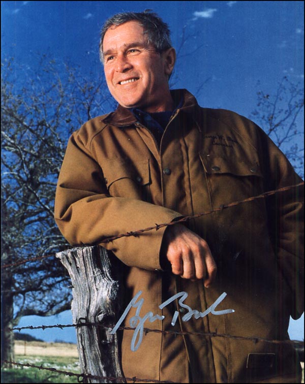 Lot #22 George W. Bush