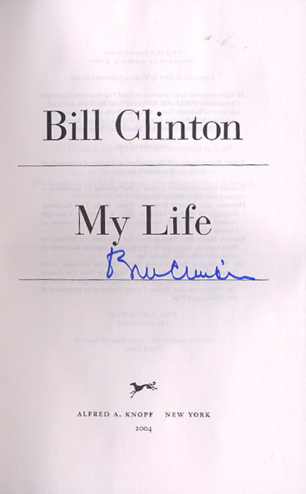 Lot #32 Bill Clinton