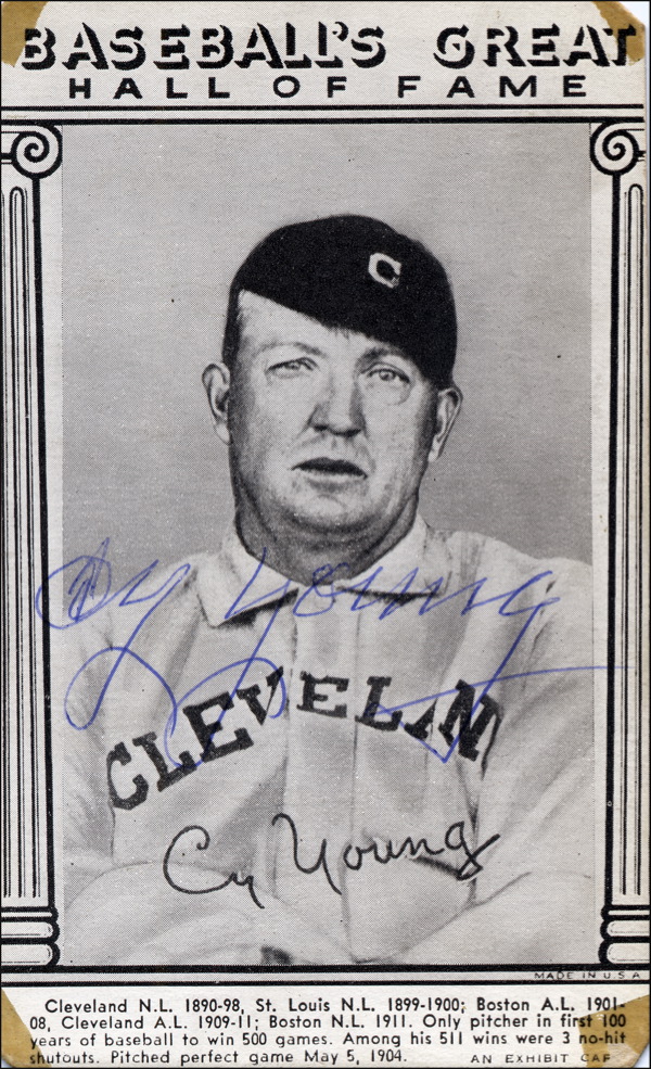 Lot #2666 Cy Young