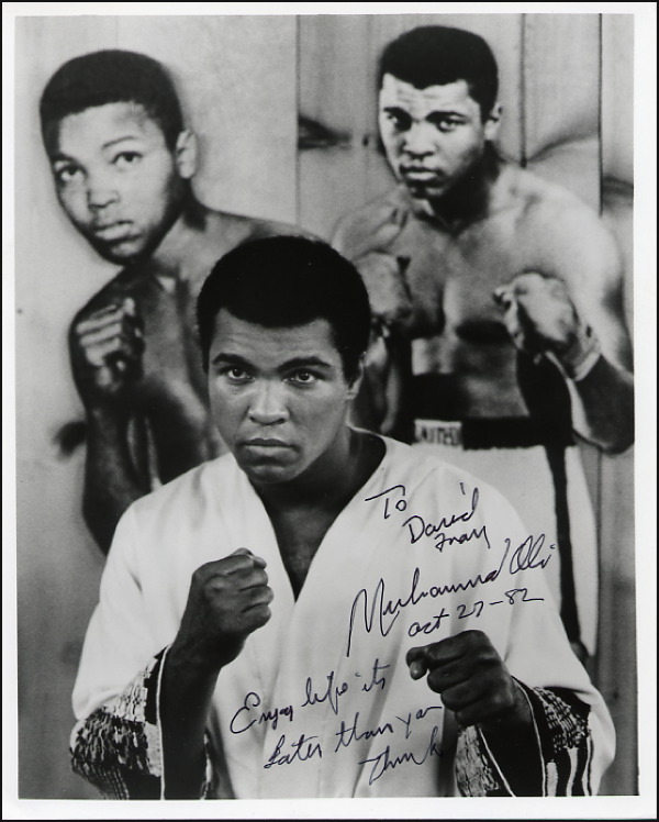 Lot #2574 Muhammad Ali