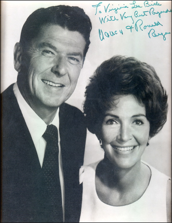 Lot #103 Ronald and Nancy Reagan