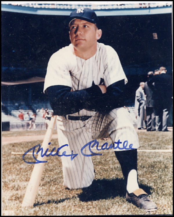 Lot #2737 Mickey Mantle