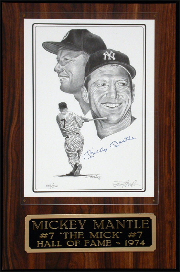 Lot #2739 Mickey Mantle