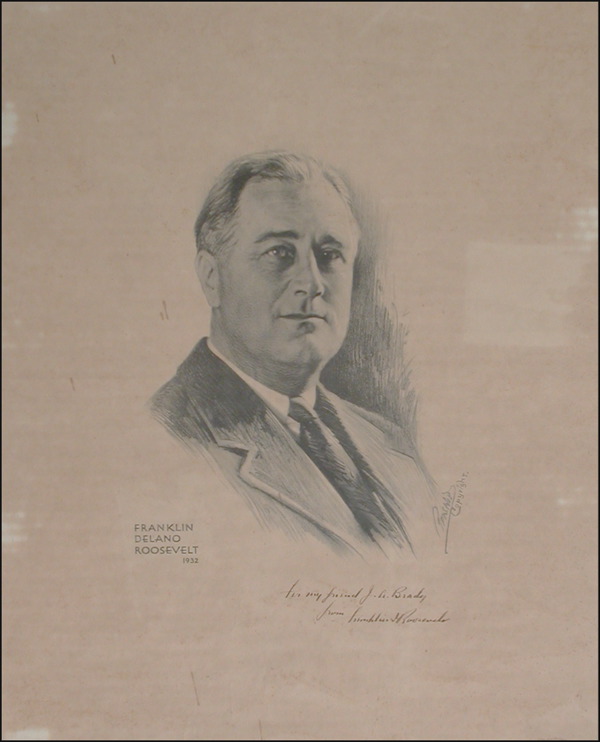Lot #115 Franklin D. Roosevelt