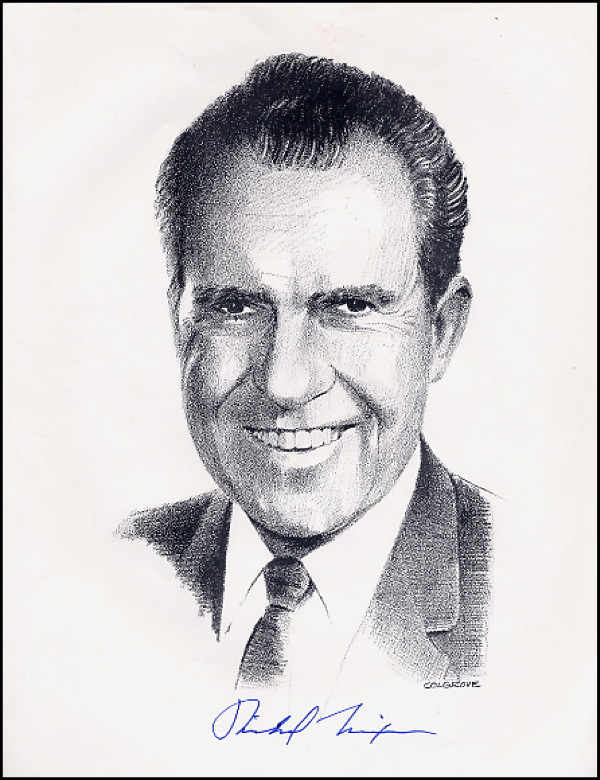 Lot #94 Richard Nixon