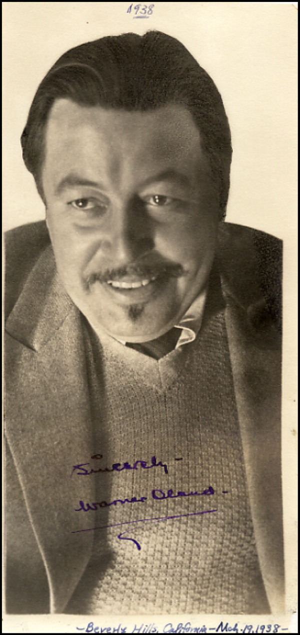 Lot #2368 Warner Oland