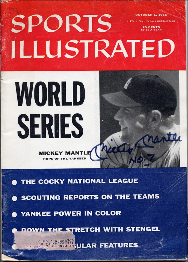 Lot #3075 Mickey Mantle