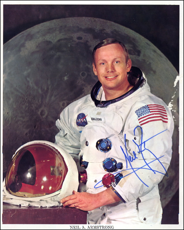 Lot #538 Neil Armstrong