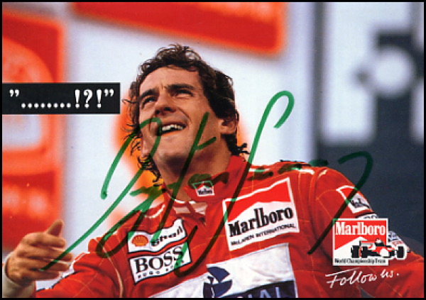 Lot #3149 Aryton Senna