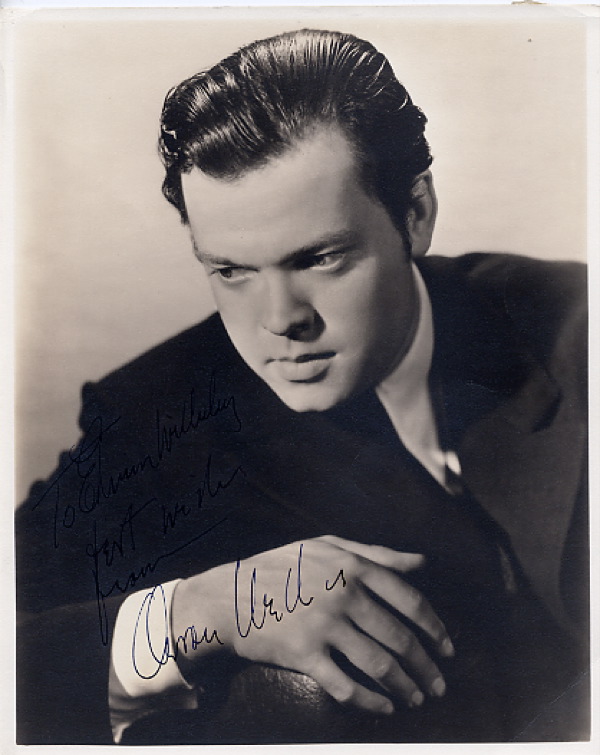 Lot #2831 Orson Welles