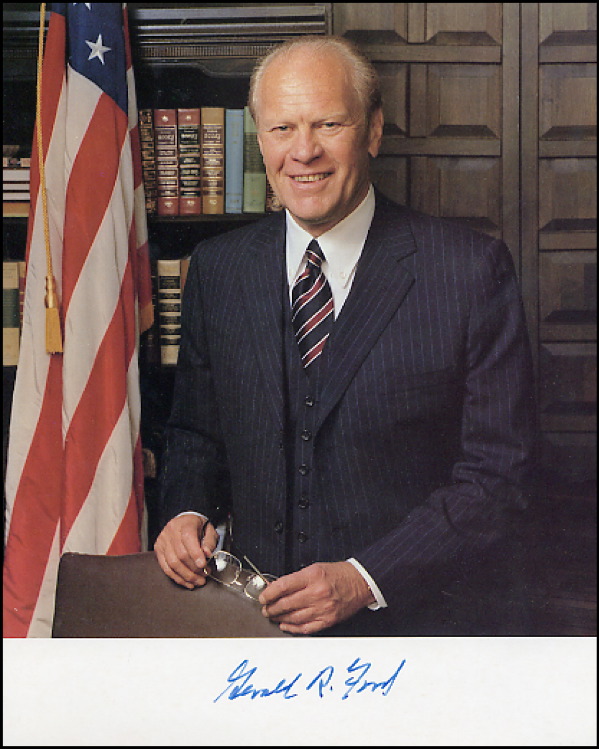Lot #62 Gerald Ford