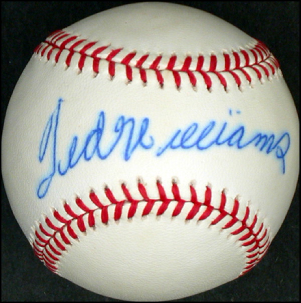 Lot #2960 Ted Williams
