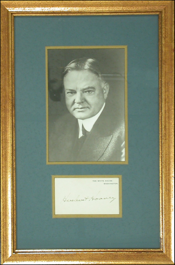 Lot #43 Herbert Hoover