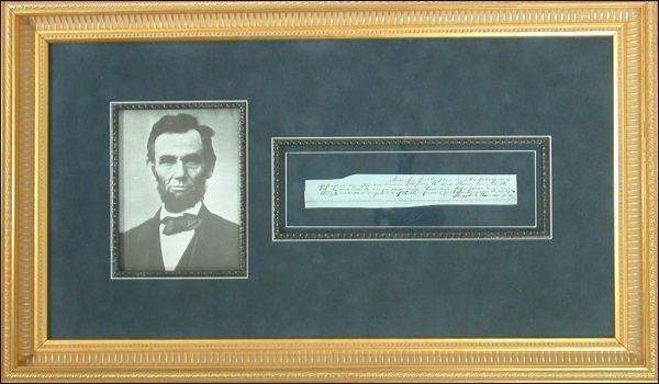 Lot #66 Abraham Lincoln