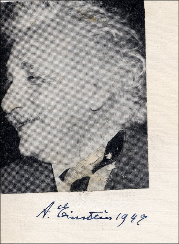Lot #334 Albert Einstein