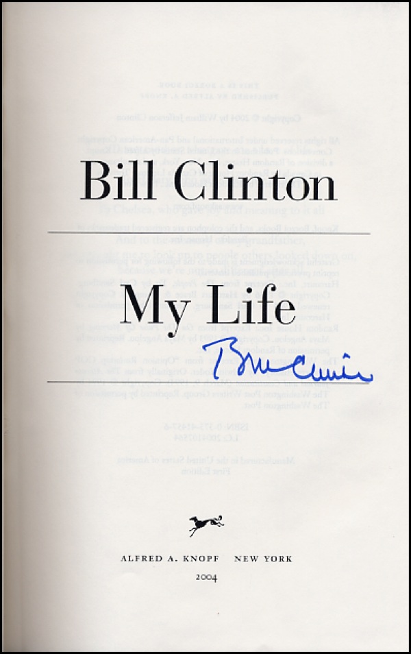 Lot #19 Bill Clinton