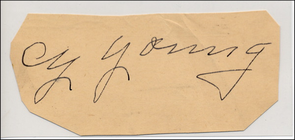 Lot #2991 Cy Young