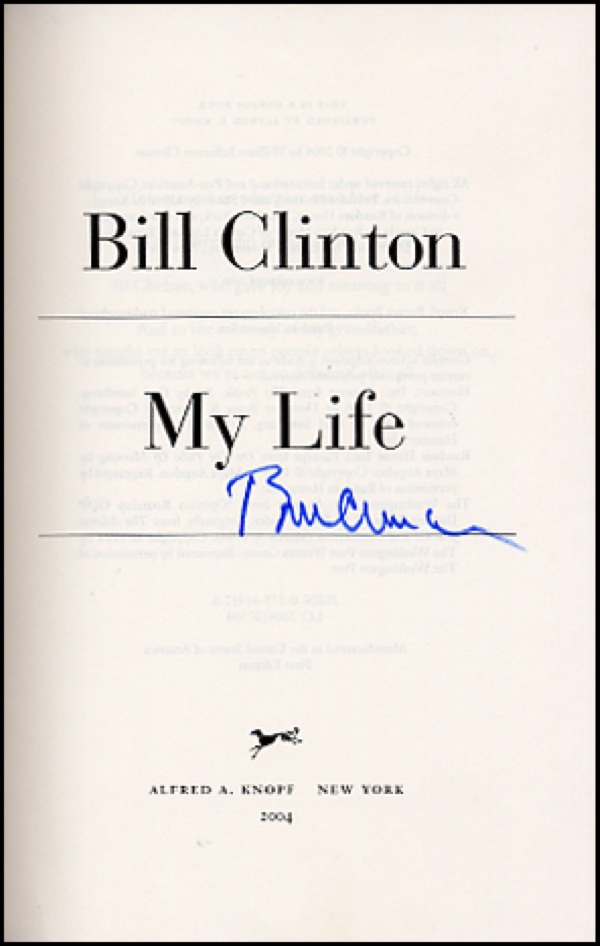 Lot #30 Bill Clinton