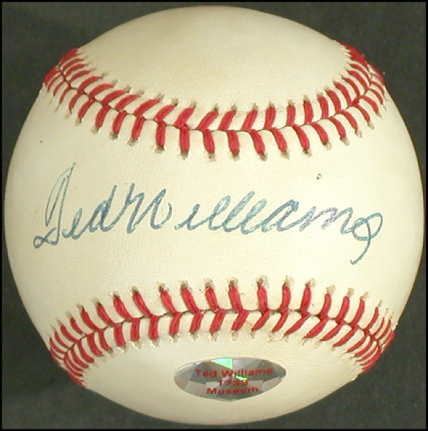 Lot #2961 Ted Williams