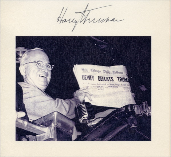 Lot #168 Harry S. Truman