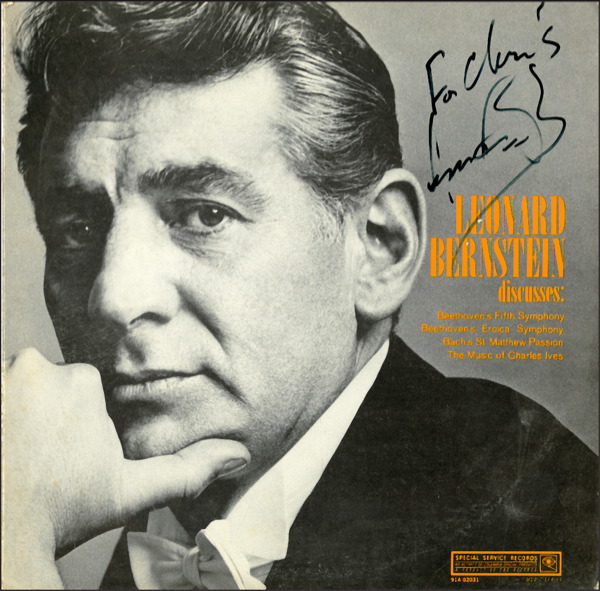 Lot #1029 Leonard Bernstein