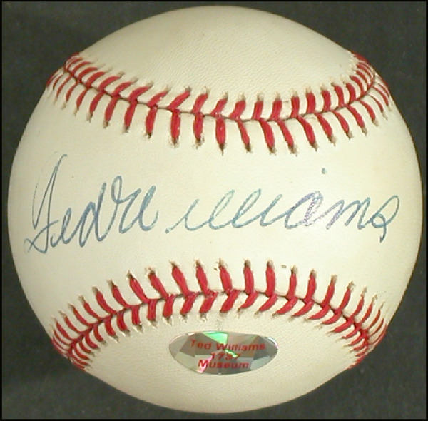 Lot #2963 Ted Williams
