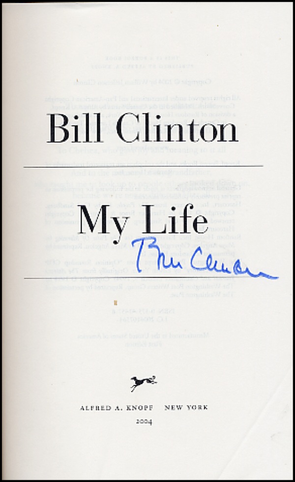 Lot #24 Bill Clinton