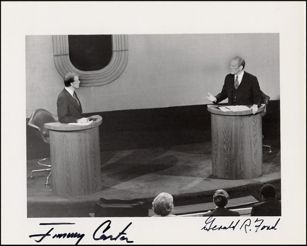 Lot #37 Jimmy Carter and Gerald Ford
