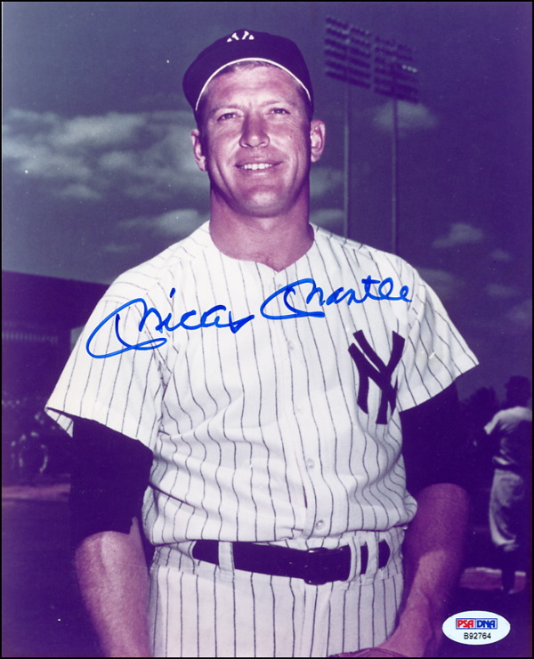 Lot #2866 Mickey Mantle