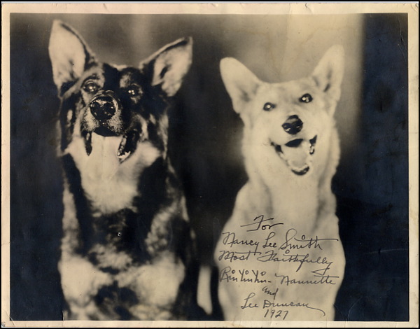 Rin Tin Tin and Lee Duncan | Sold for $125 | RR Auction