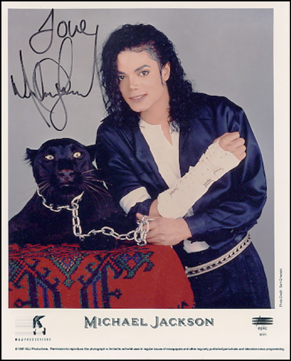 Lot #1150 Michael Jackson