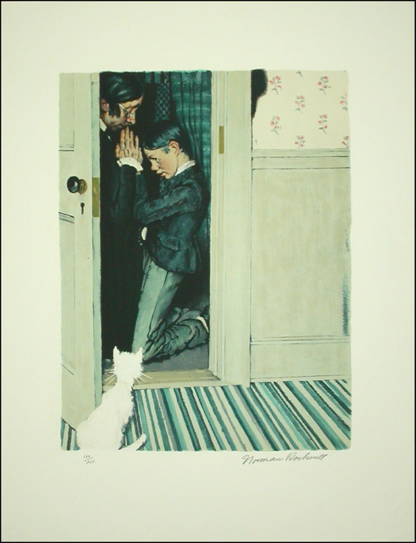 Lot #866 Norman Rockwell