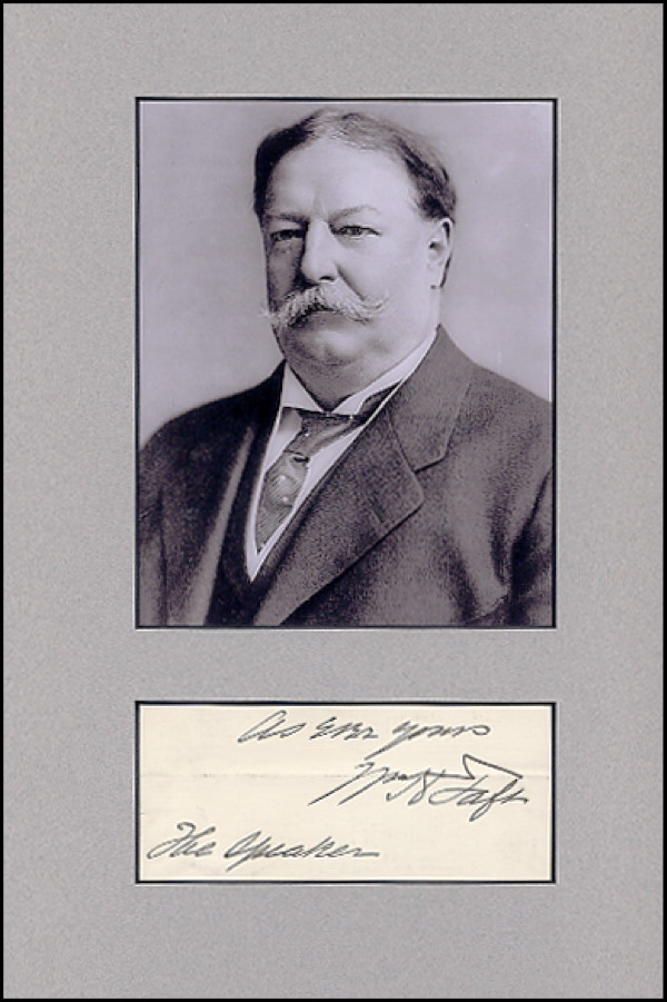 Lot #160 William H. Taft