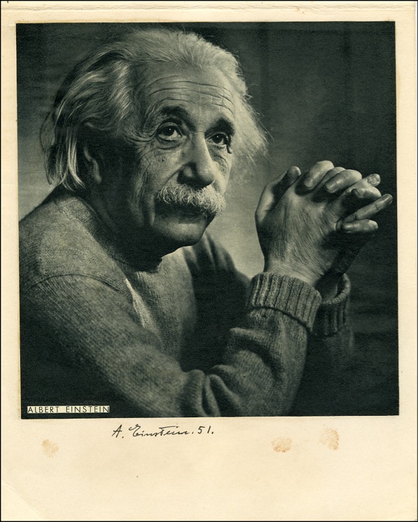 Lot #271 Albert Einstein