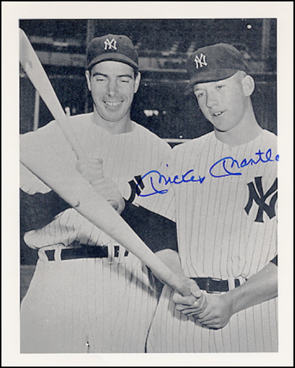 Lot #2868 Mickey Mantle