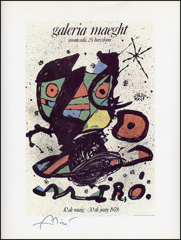 Lot #847 Joan Miro