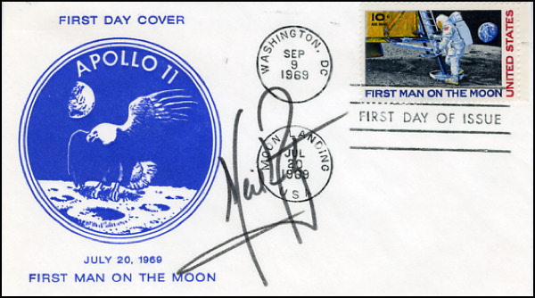 Lot #665 Neil Armstrong and James Lovell