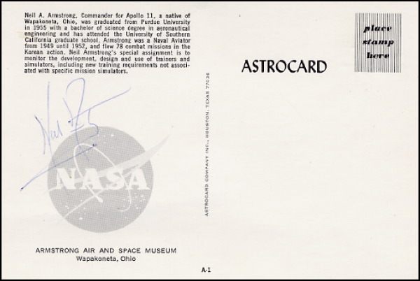 Lot #664 Neil Armstrong