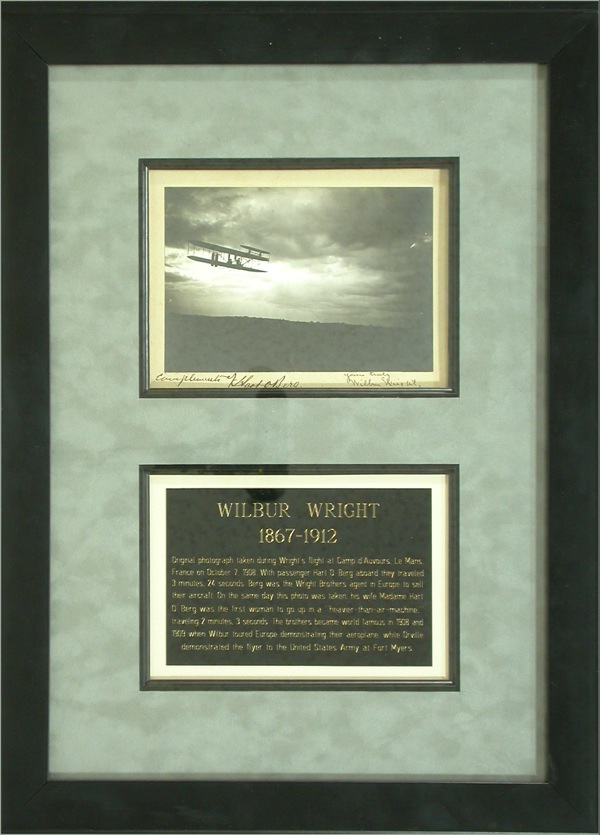 Lot #492 Wilbur Wright