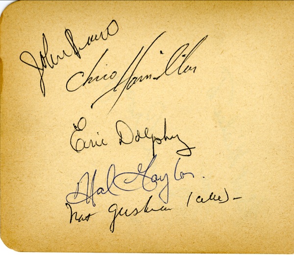 Eric Dolphy Signature