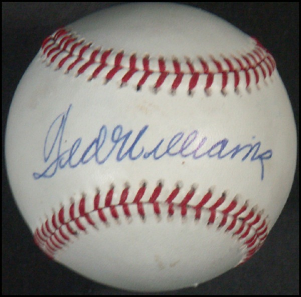 Lot #2400 Ted Williams