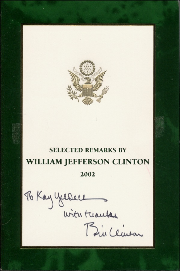 Lot #29 Bill Clinton