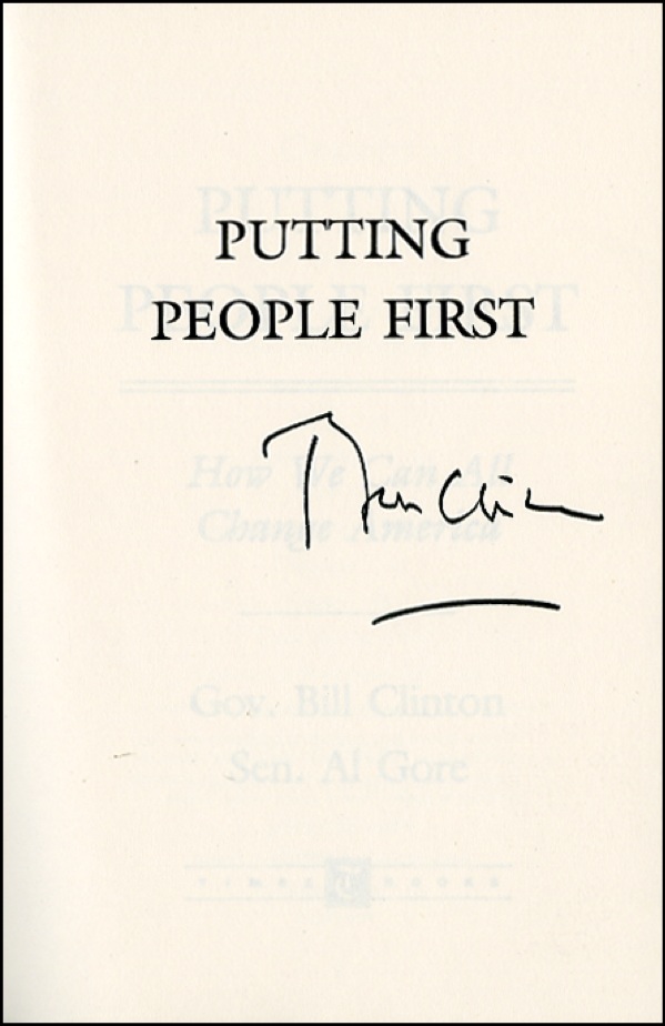 Lot #32 Bill Clinton