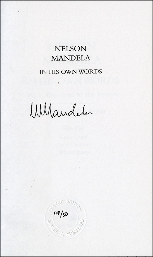 Lot #266 Nelson Mandela