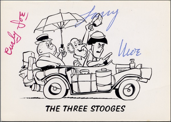 Lot #1714 Three Stooges